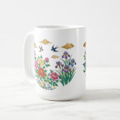 Goldene Wolken Kaffeetasse (Vorderseite Links)