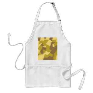 Goldene Wüste Camouflage Schürze