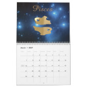Goldene Zeichen des Tierkreises Kalender (Mär 2027)