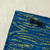 Goldene Zeichen Strandtuch (Beispiel)