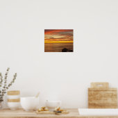 Goldene Zeit des Tages Poster (Küche)