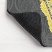 Goldene Zierflame Mousepad (Ecke)