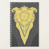 Goldene Zierflame Planer (Vorderseite)