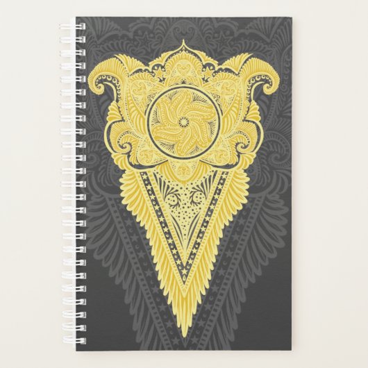 Goldene Zierflame Planer (Vorderseite)