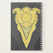 Goldene Zierflame Planer (Rückseite)