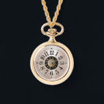goldene Zodiaktaschenuhr Armbanduhr<br><div class="desc">goldene Zodiaktaschenuhr</div>