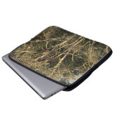 Goldene Zweige Laptopschutzhülle (Vorne Knopf)