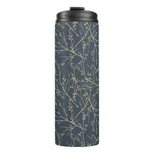 Goldene Zweige Thermosbecher