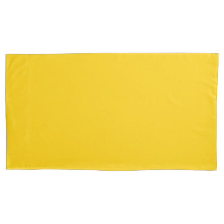 Goldenen gelben König Sized Single Pillowcase Kissenbezug