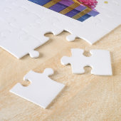 Goldener 10. Geburtstag Puzzle (Seite)