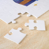 Goldener 1. Geburtstag Puzzle (Seite)