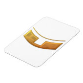 Goldener "3-D"-Priester/Monsterkollar Magnet (Linke Seite)