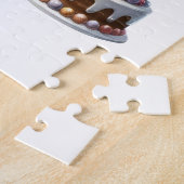 Goldener 3. Geburtstag Puzzle (Seite)