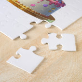 Goldener 6. Geburtstag Puzzle (Seite)