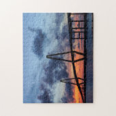 Goldener Abend bei Arthur Ravenel Puzzle (Vertikal)