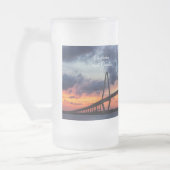 Goldener Abend im Arthur Ravenel Mattglas Bierglas (Links)