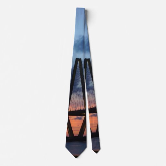 Goldener Abend im Arthur Ravenel Neck Tie Krawatte (Vorderseite)