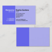 Goldener Abschnitt 01 Visitenkarte (Vorne/Hinten)