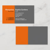 Goldener Abschnitt 02 Visitenkarte (Vorne/Hinten)