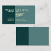 Goldener Abschnitt 06 Visitenkarte (Vorne/Hinten)