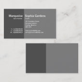 Goldener Abschnitt 07 Visitenkarte (Vorne/Hinten)