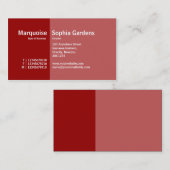 Goldener Abschnitt 16 Visitenkarte (Vorne/Hinten)