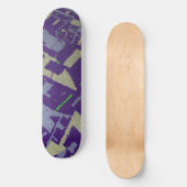 Goldener Abschnitt Lila Skateboard (Vorderseite)