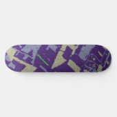 Goldener Abschnitt Lila Skateboard (Horizontal)