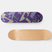 Goldener Abschnitt Lila Skateboard (Horizontal)