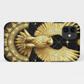 Goldener Adler Case-Mate iPhone Hülle (Rückseite (Horizontal))