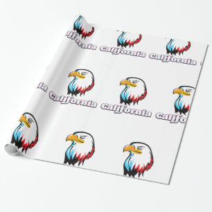 Goldener Adler Geschenkpapier