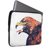 Goldener Adler Laptopschutzhülle (Vorne Rechts)