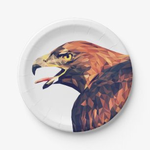 Goldener Adler Pappteller