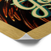 Goldener Adler - Wildnis des Weltvogels Poster (Ecke)