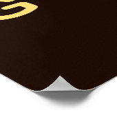 Goldener Adler, Wildnis in Alaska, Reisen Poster (Ecke)