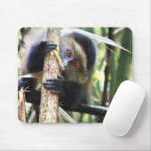 Goldener Affe im afrikanischen Dschungel Mousepad (Mit Mouse)