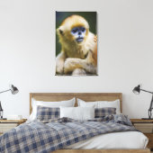 Goldener Affe Leinwanddruck (Insitu (Schlafzimmer))