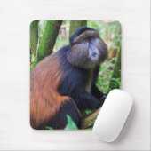 Goldener Affe, Ruanda Mousepad (Mit Mouse)