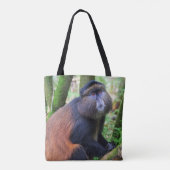 Goldener Affe, Ruanda Tasche (Rückseite)