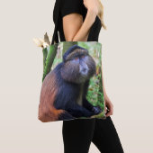 Goldener Affe, Ruanda Tasche (Von Nahem)