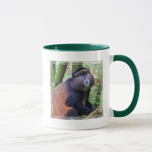 Goldener Affe, Ruanda Tasse (Rechts)