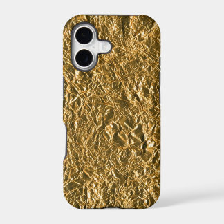 Goldener Aluminiumhintergrund