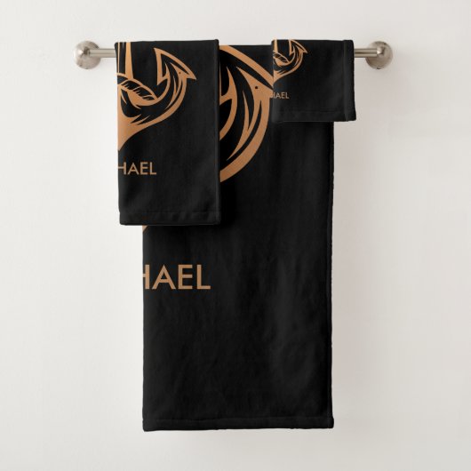 Goldener Anker Badhandtuch Set (Insitu)