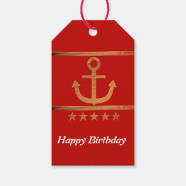 Goldener Anker, Symbole der Liebe, Personalisiert Geschenkanhänger