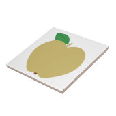 Goldener Apfel Fliese (Seite)