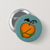 Goldener Apfel von Eris Button (Vorne & Hinten)