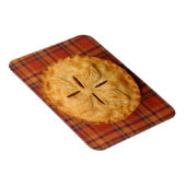 Goldener Apfelkuchenmagnet Magnet (Rechte Seite)