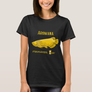 Goldener Arowana Süßwasserkönig T-Shirt