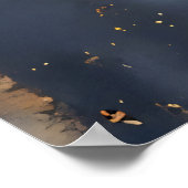 Goldener Atem Poster (Ecke)