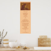 Goldener Atem Poster (Küche)